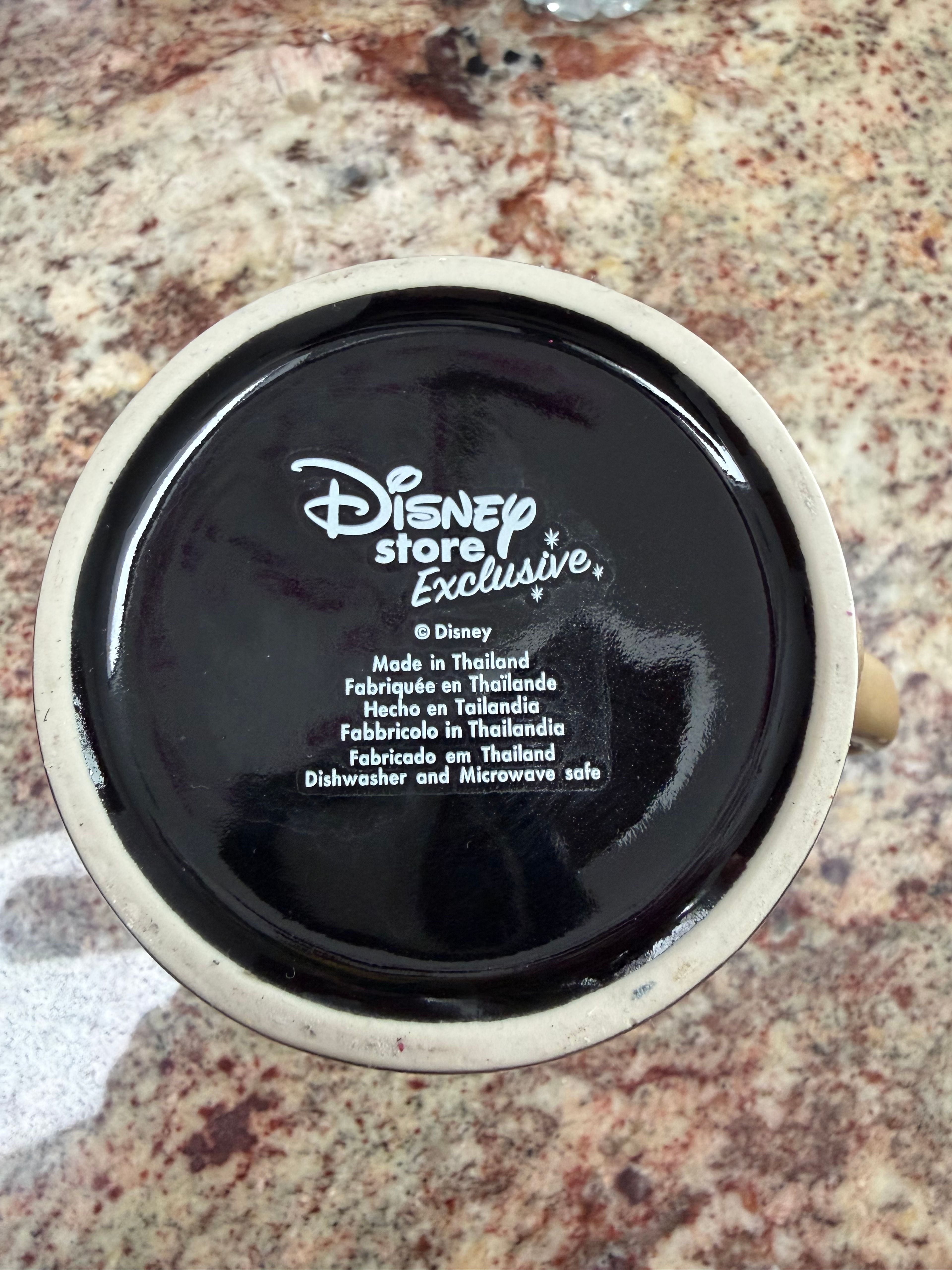 Disney Pirates of the Caribbean Skull Striped Coffee Mug DISNEY STORE - Image 3