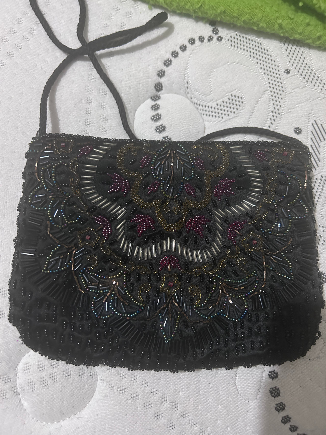 Vintage Beaded Evening Bag