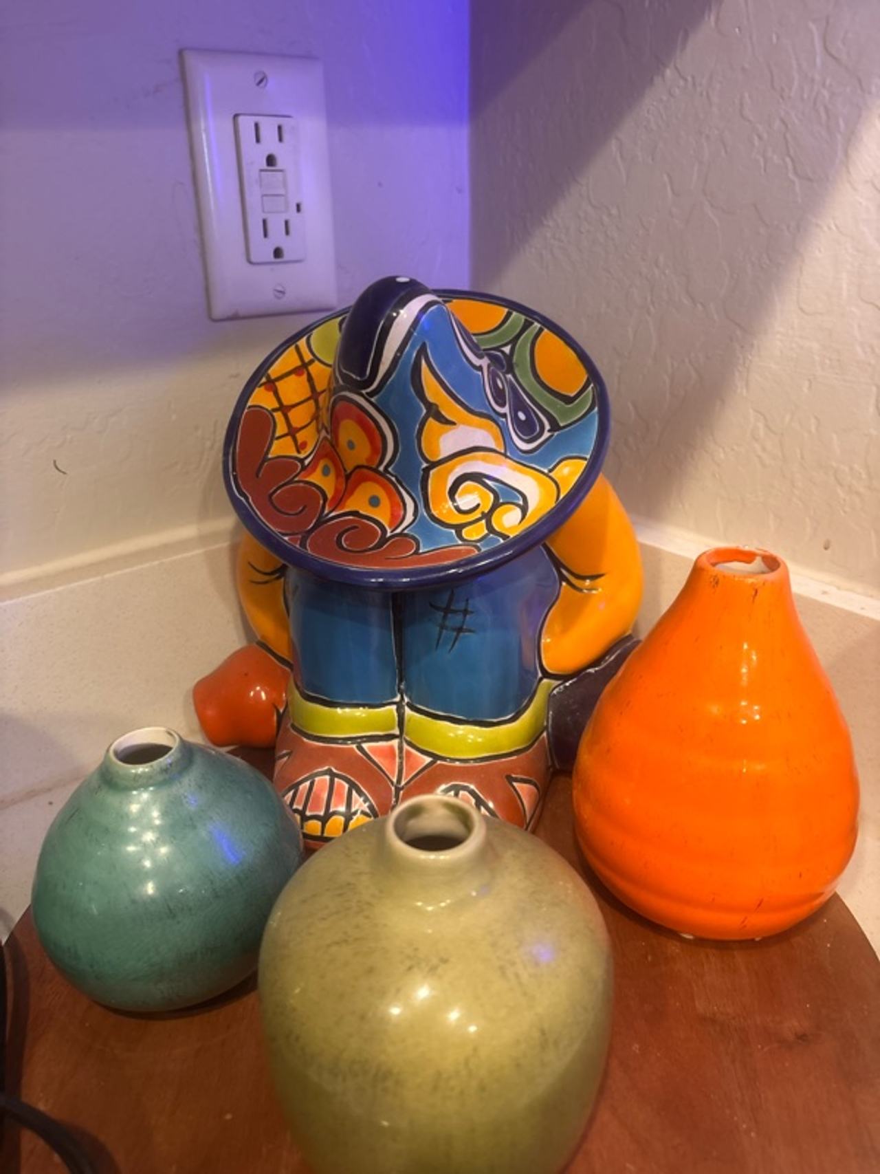 Enchanted Talavera Siesta Planter Multi-Color