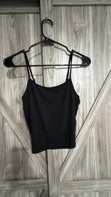 American Eagle Ribbed Black Cami Tank Top size Small - Image 3