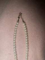 Vivienne Westwood Mini Bas Relief Pearl Orb Necklace - Image 3