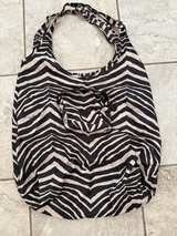 Coach Packable Zebra Print Tote Bag - Image 1