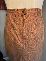 Free People Midnight Magic Snake Print Mini Skirt  - Image 8