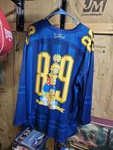 Vintage The Simpsons Homer Simpson #89 Hockey Jersey - Image 3