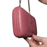 Gucci Soho Pink Crossbody Bag - Image 5