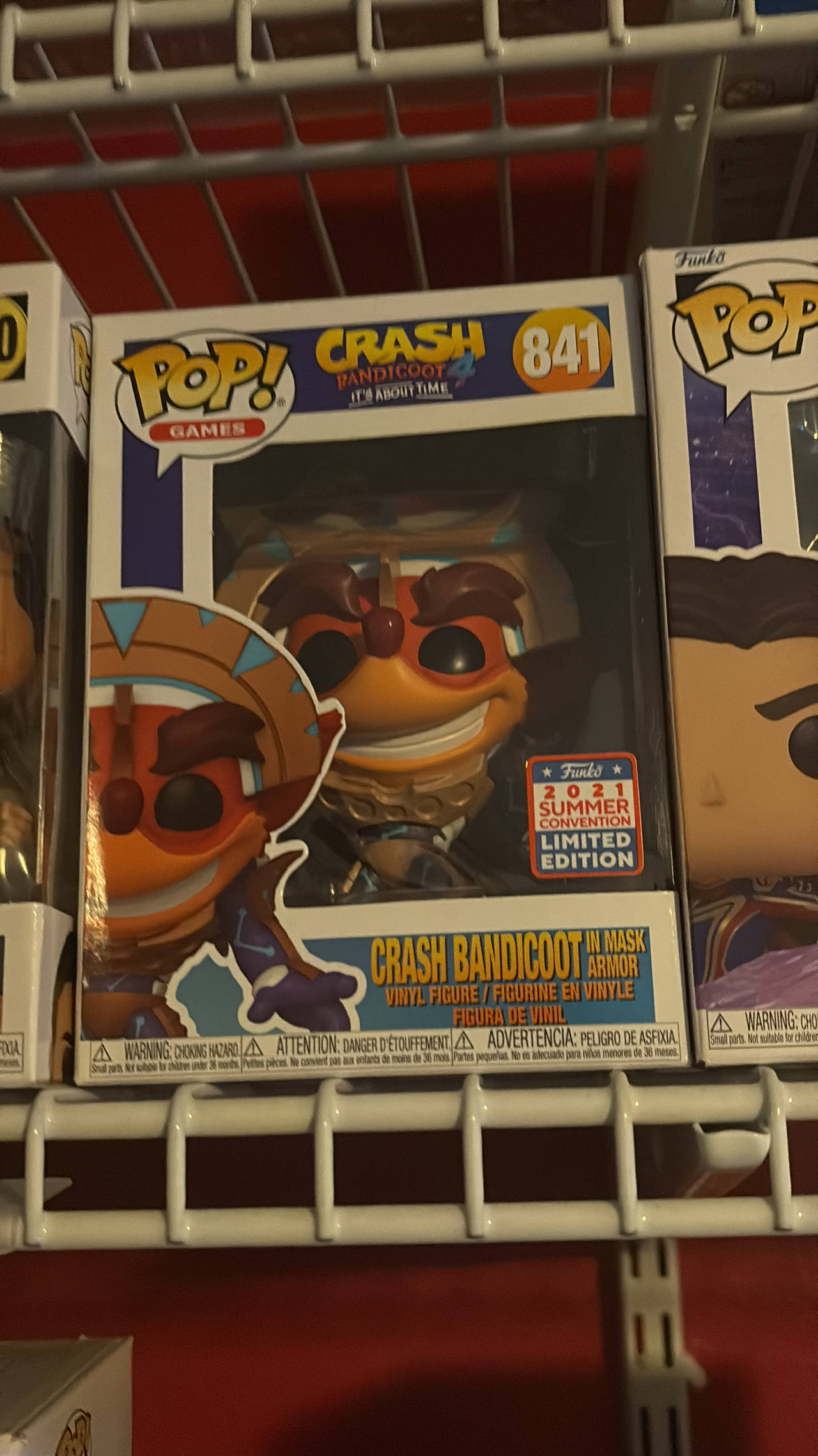 Funko Pop! Games: Crash Bandicoot (In Mask Armor)