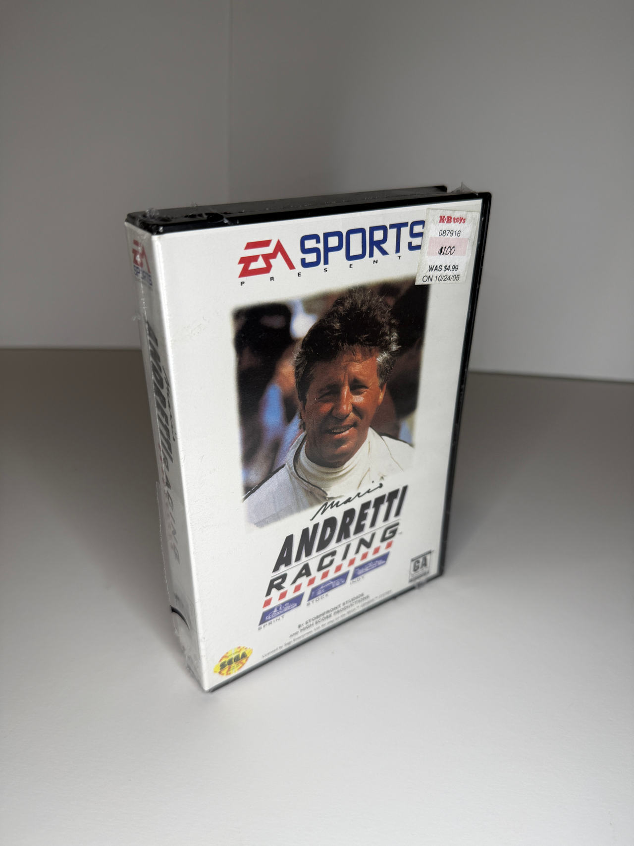 Mario Andretti Racing - Sega Genesis SEALED