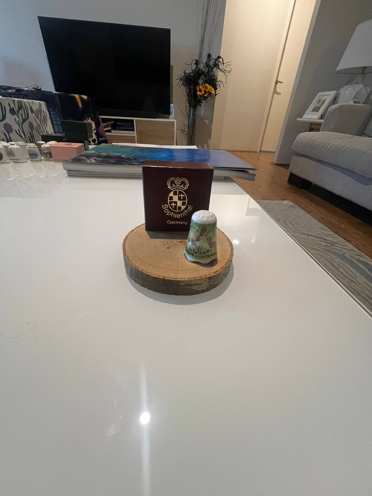 Sohlenhenne Porcelain Thimble