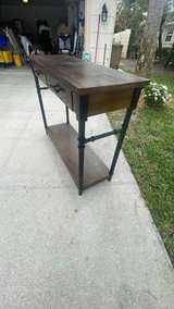 Industrial Pipe Console Table with 2 Drawers - Image 4