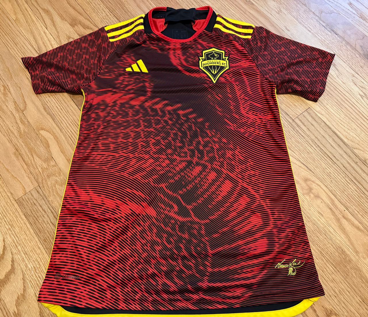 adidas Seattle Sounders FC 2023 Bruce Lee Kit Jersey