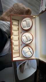 6+7 Automatic Watch Winder Box in Burl Wood - Image 2