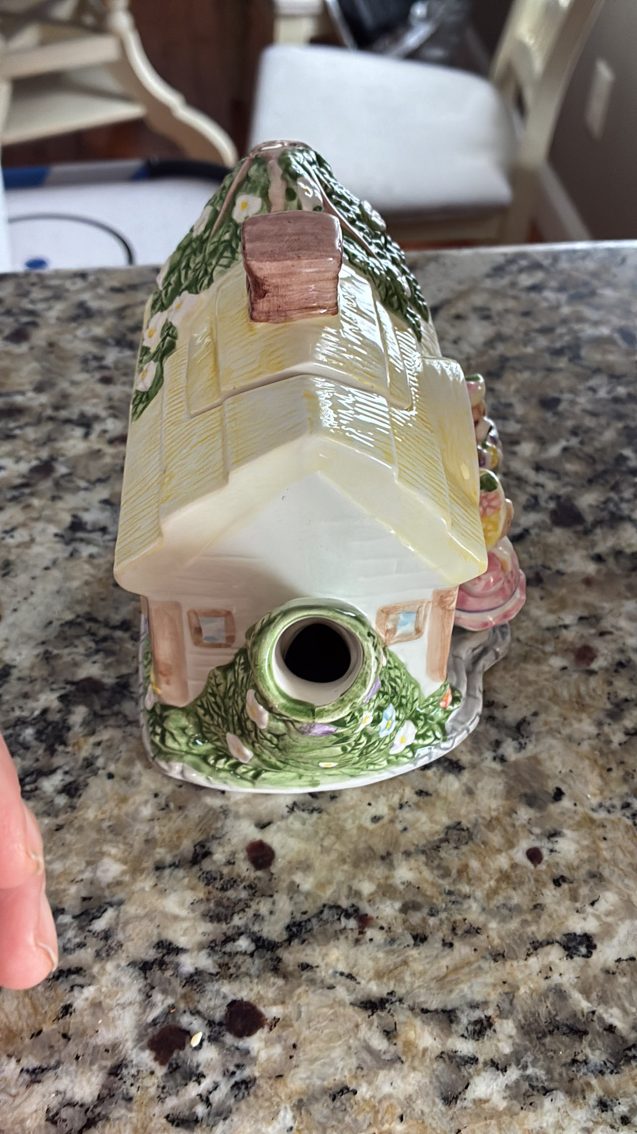 Fitz and Floyd Cottage Teapot