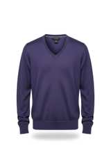 Banana Republic Silk Cashmere Cotton V-Neck Sweater sz Medium - Image 2