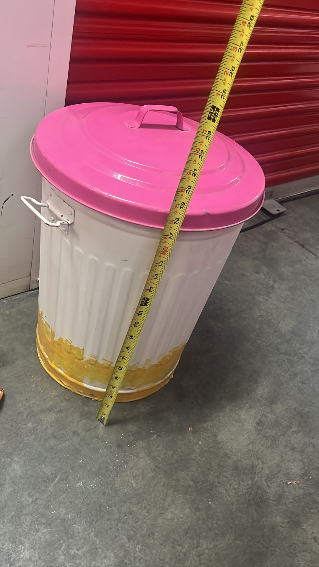 Behrens 20 Gallon Galvanized Steel Trash Can