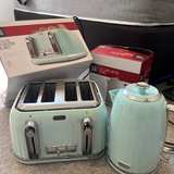 Mint green toaster kettle set - Image 1