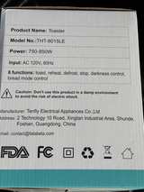 2-Slice Touchscreen Toaster Black - Image 6