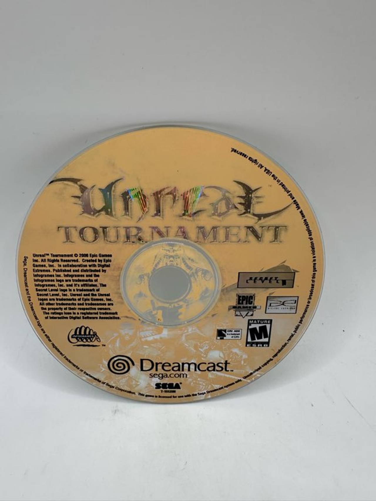 Unreal Tournament - Sega Dreamcast - Disc Only - TESTED