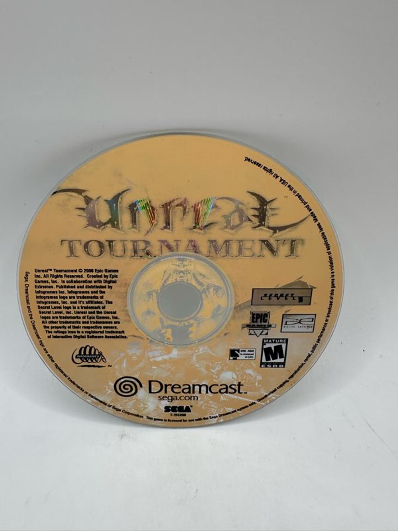 Unreal Tournament - Sega Dreamcast - Disc Only - TESTED