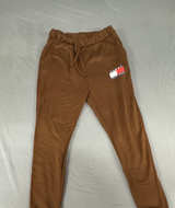 Tommy Hilfiger Brown Logo Joggers - Image 1