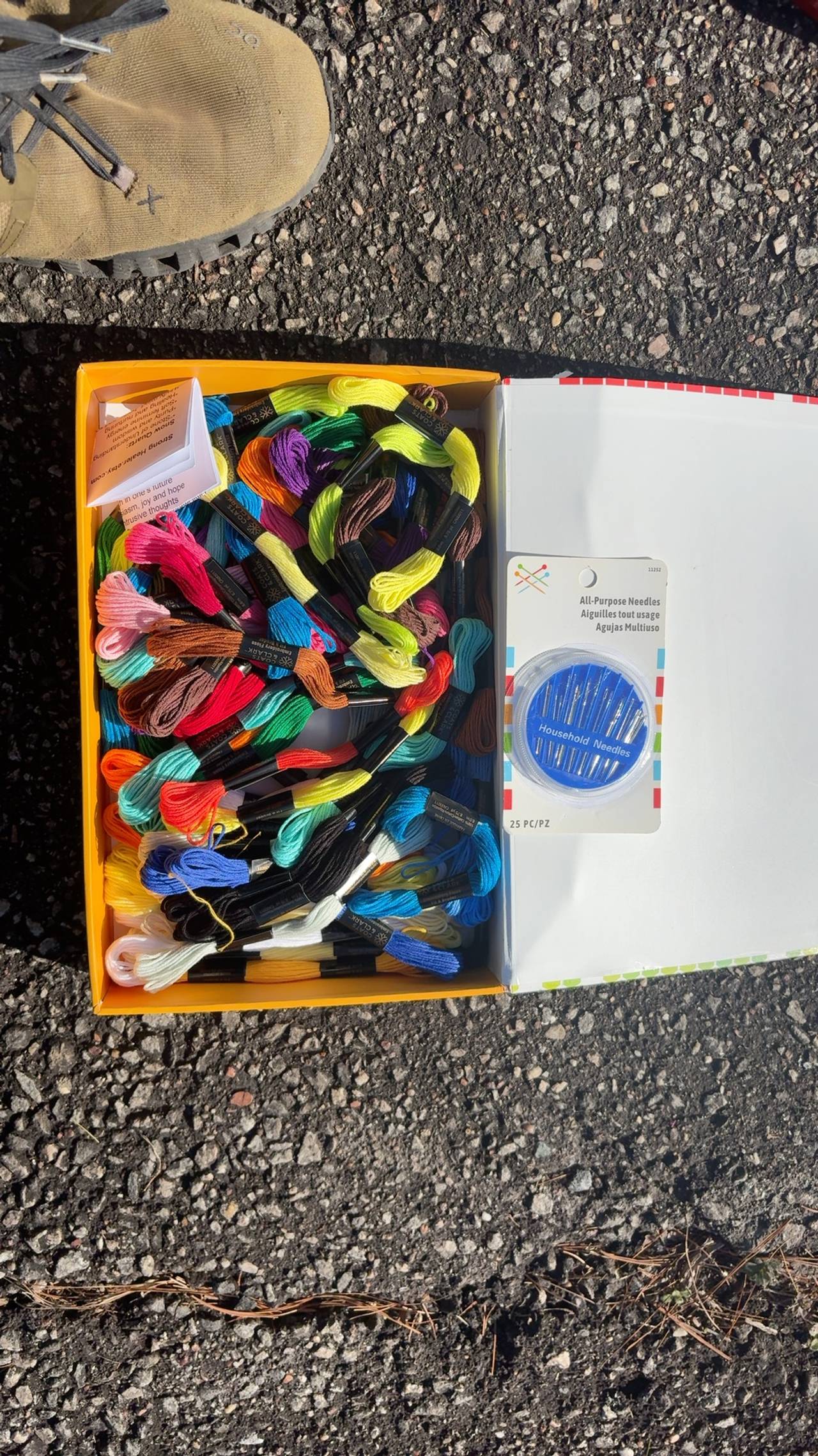 Rainbow Embroidery Floss Multi-Color Pack