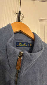 Ralph Lauren Blue Zip Vest Large  - Image 2