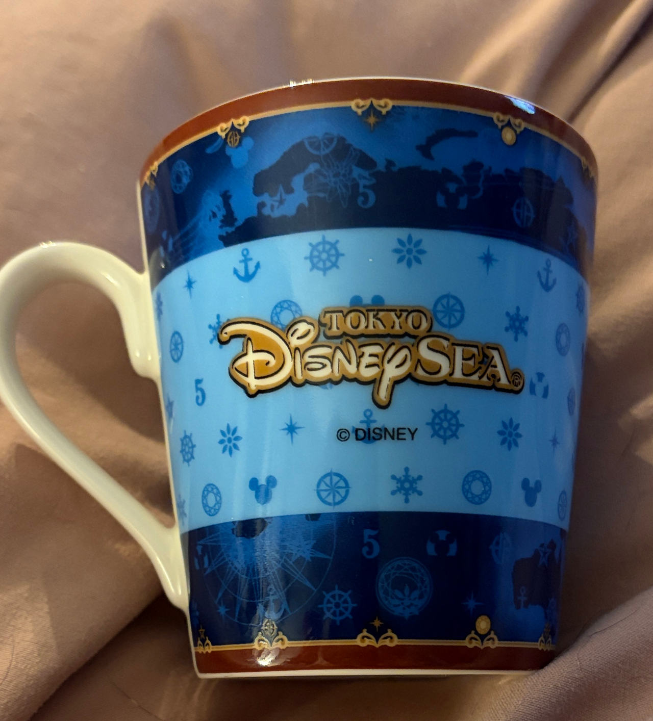 Tokyo DisneySea 5th Anniversary Nautical Mug