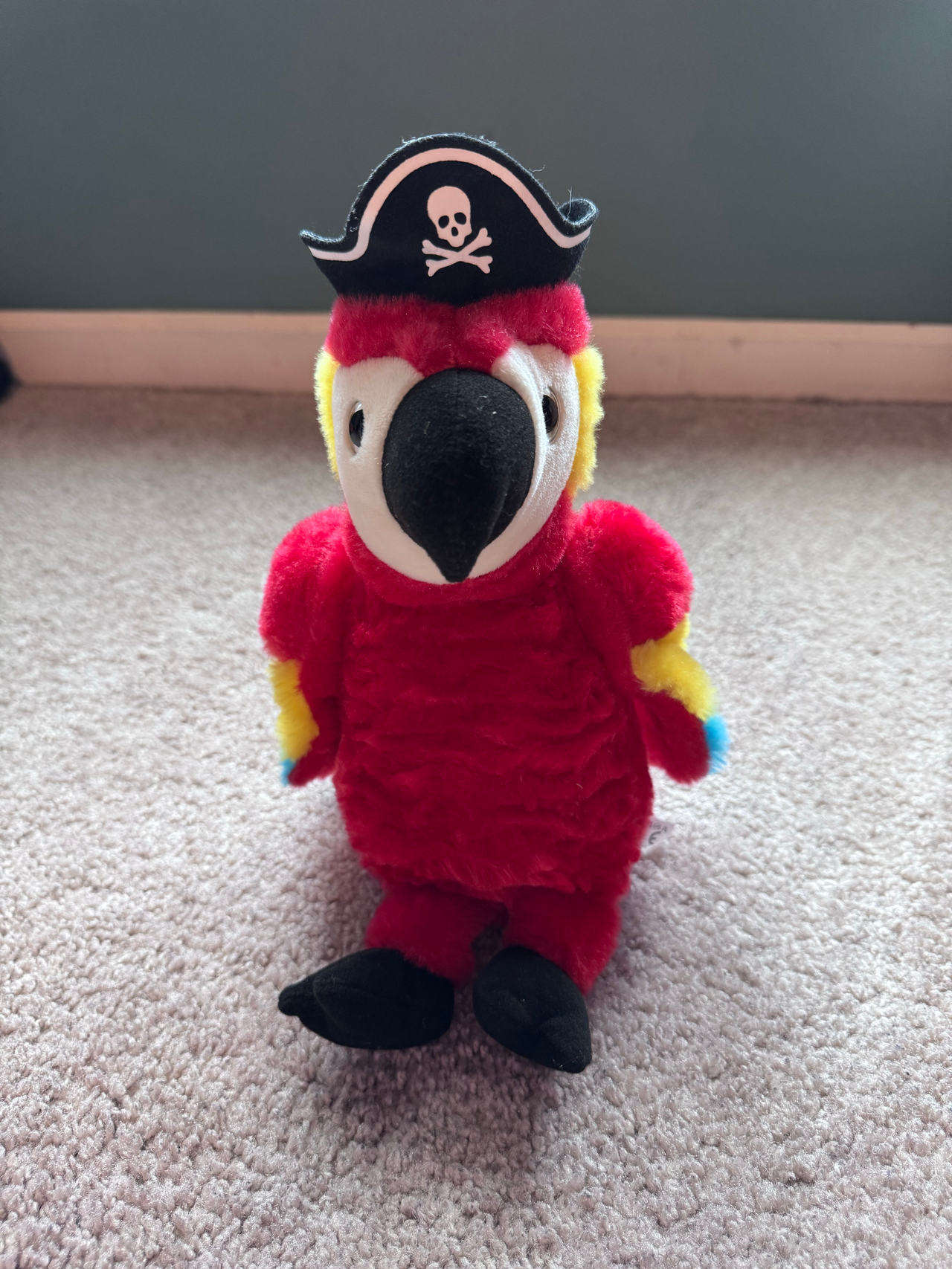 Animal Adventure Pirate Parrot Plush