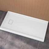 Rectangular Threshold Alcove 72” x 36”Shower Pan w/Square Left Drain - Brand New - Image 3