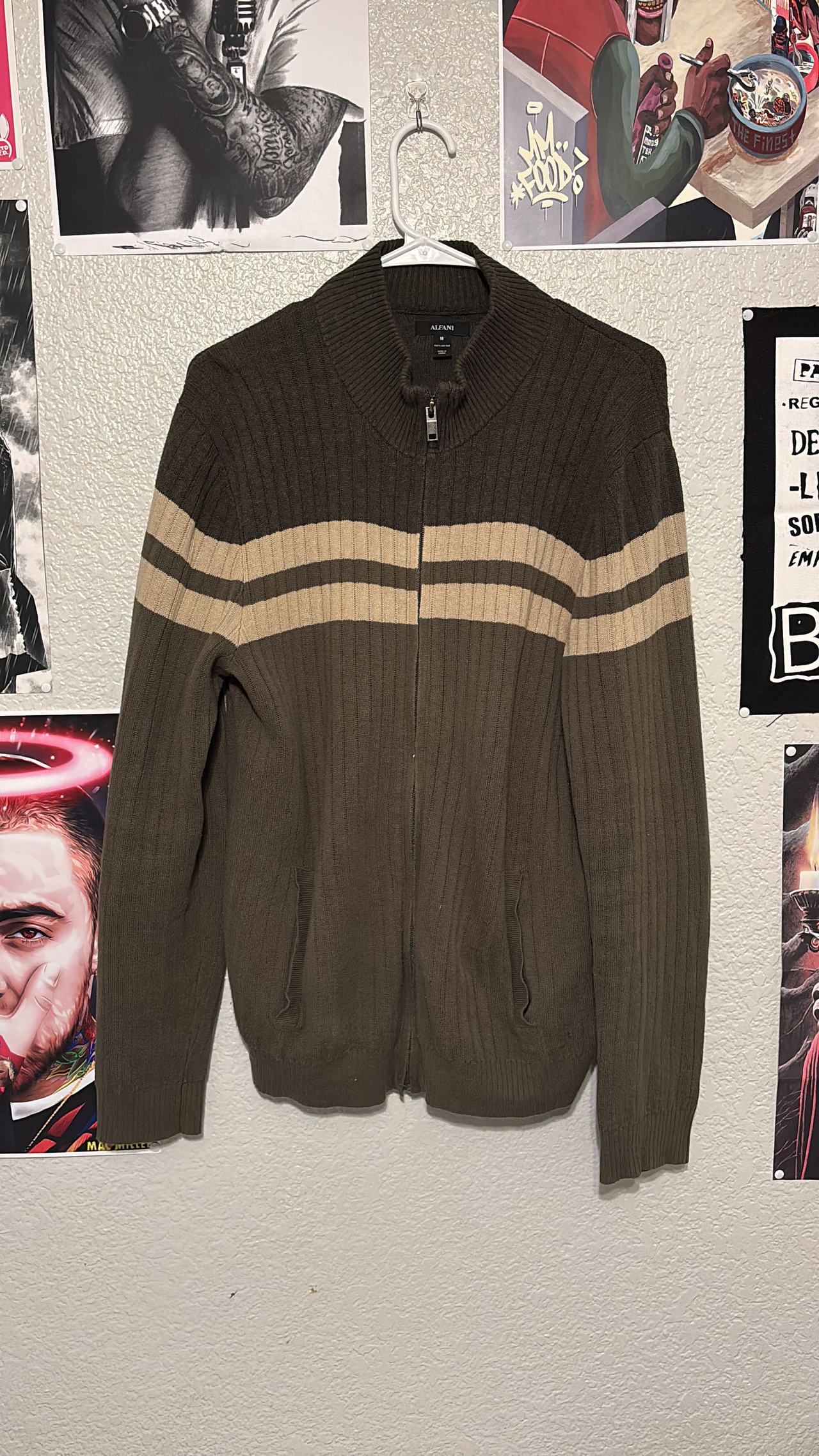 Men's Full Zip Sweater