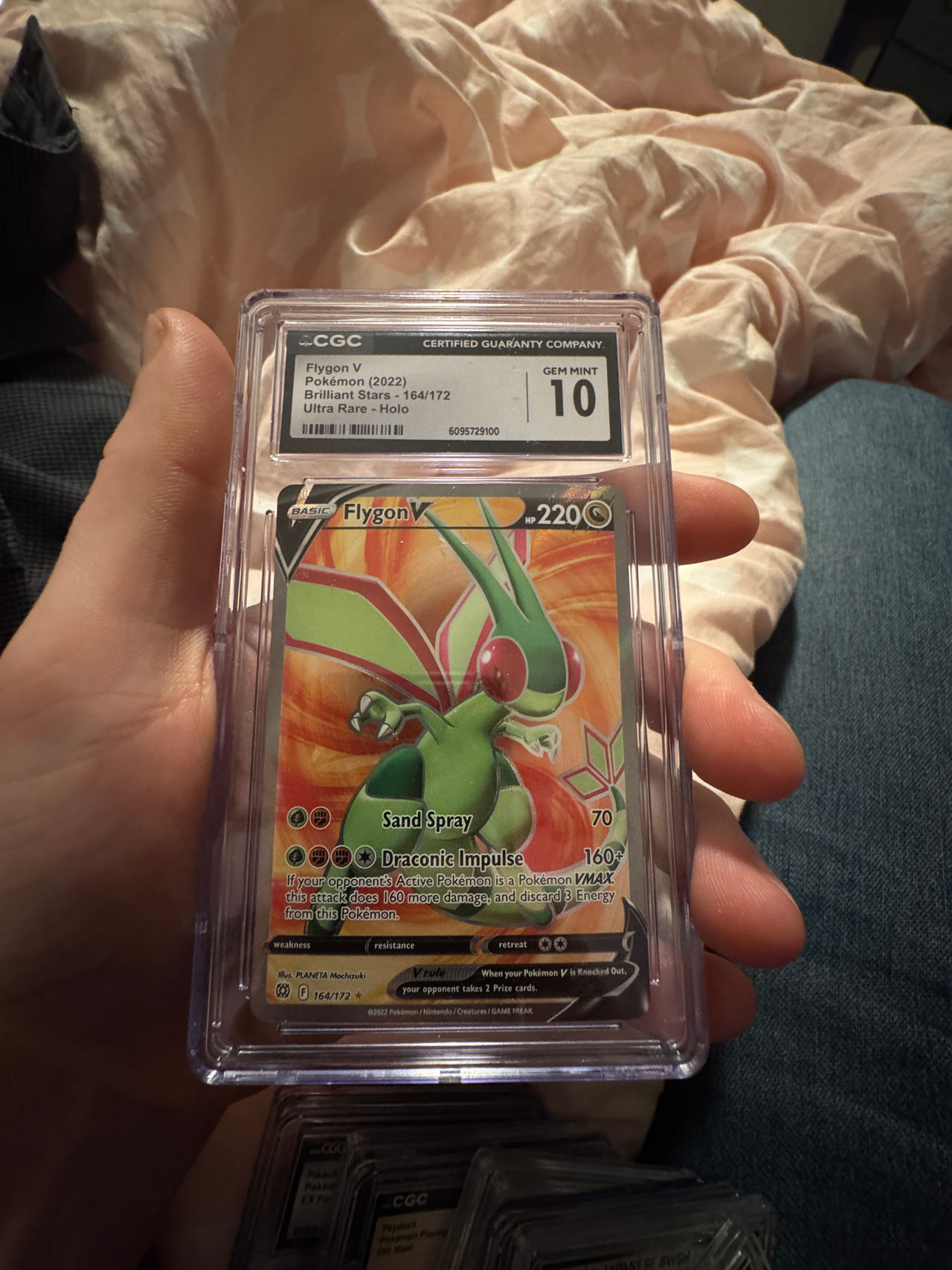 Flygon V - Brilliant Stars 164/172 - CGC 10