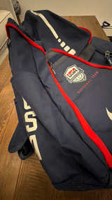 Nike Hoops Elite Pro USA Basketball Team Backpack Black/Red Bag - Image 3