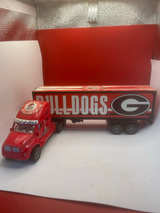 Georgia Bulldogs Semi Truck and Trailer Toy - Image 1