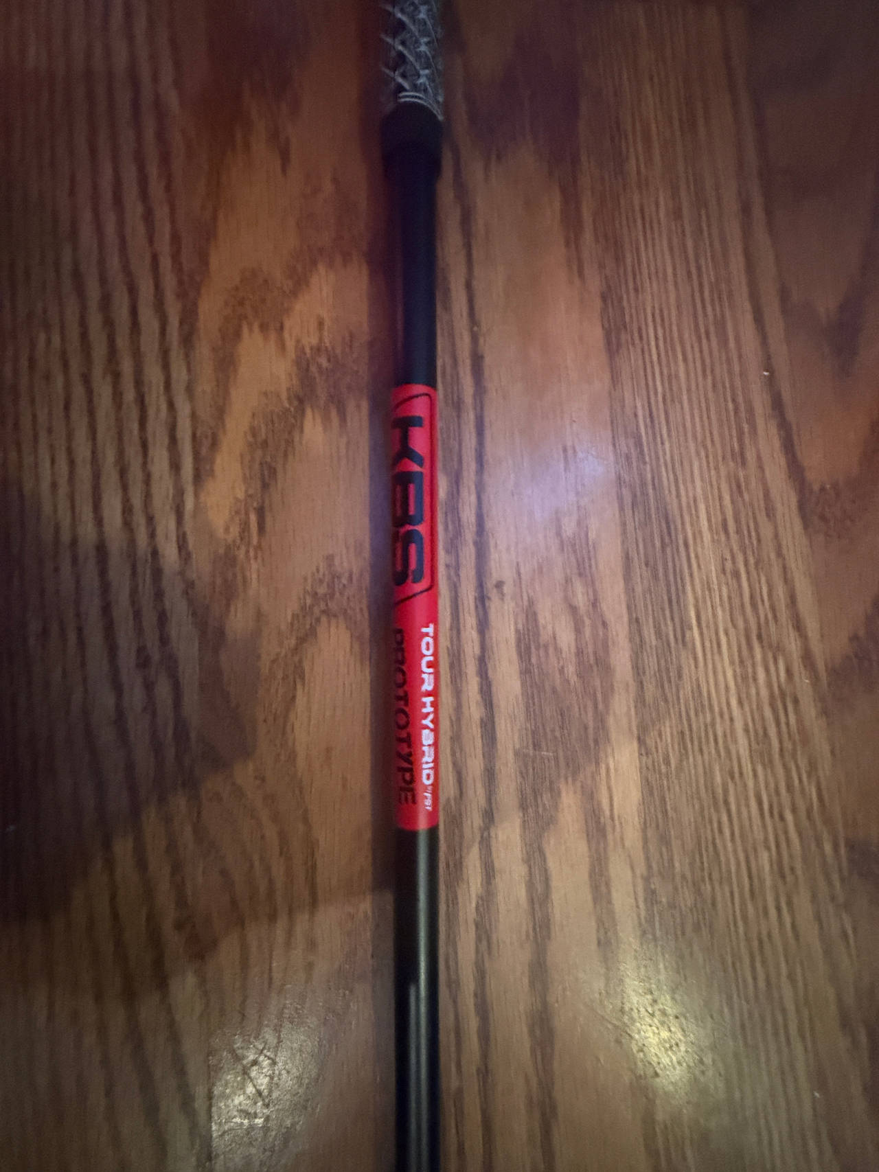 KBS Tour Hybrid Prototype Graphite Shaft with Ping adapter and golf pride grip.
