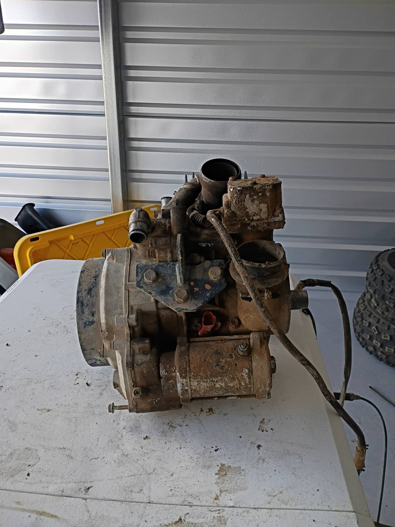 Polaris 90cc Youth ATV Engine Motor Pull Start Air Cooled Sportsman Predator