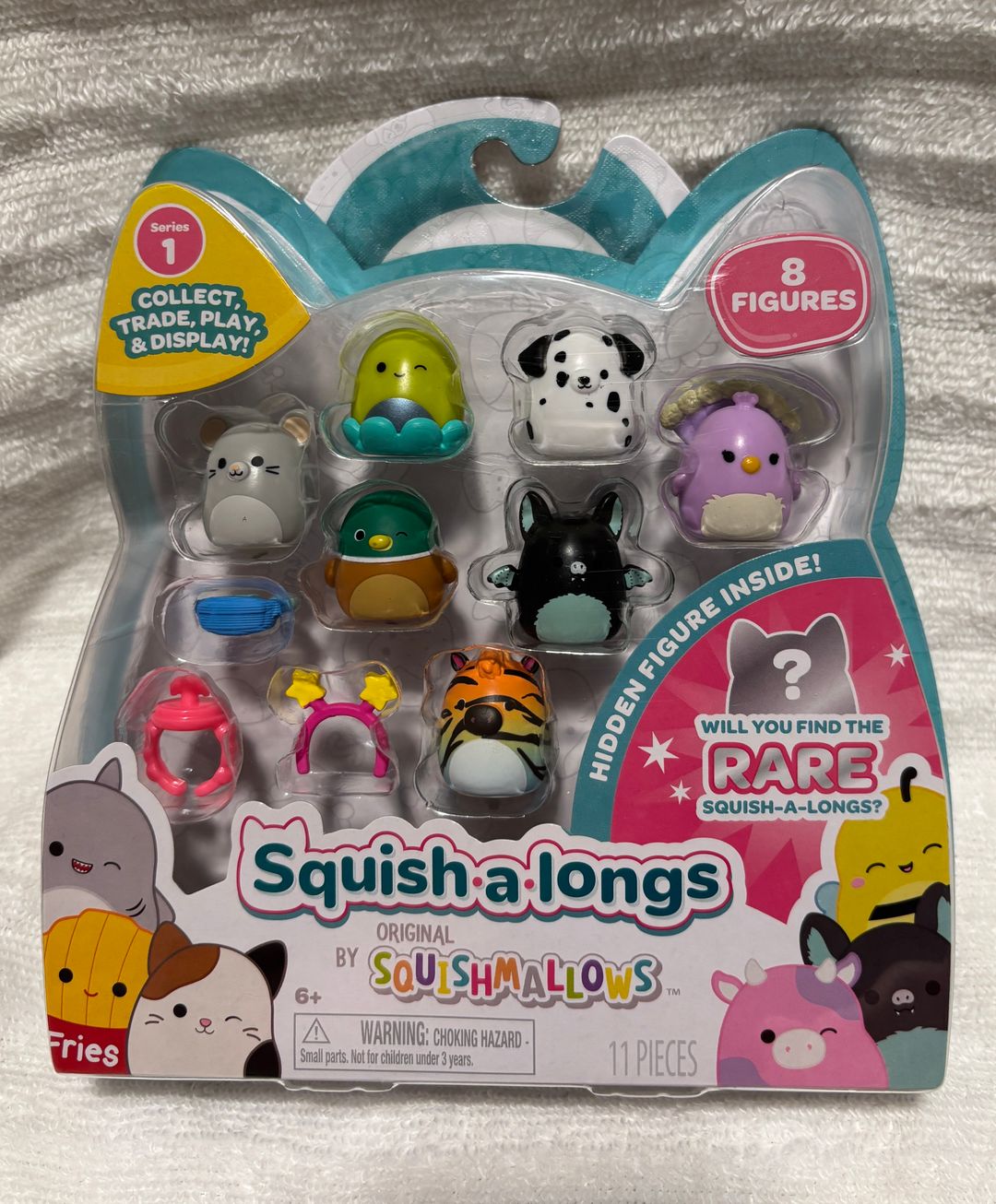 Squishmallows Squish-a-longs Series 1 8-Pack Figures