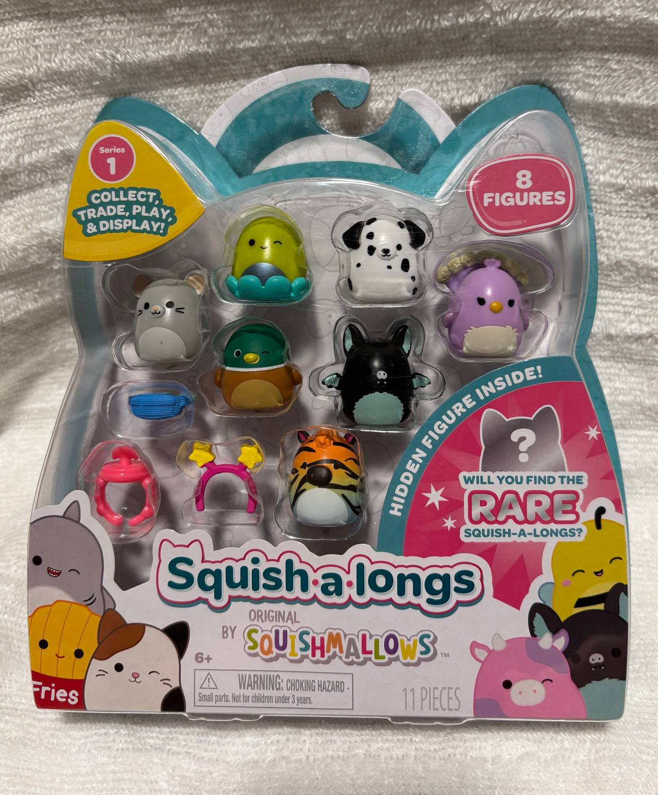 Squishmallows Squish-a-longs Series 1 8-Pack Figures