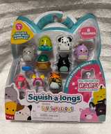 Squishmallows Squish-a-longs Series 1 8-Pack Figures - Image 1