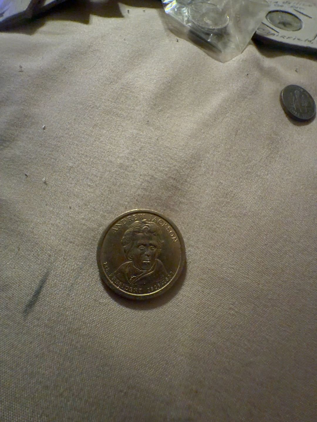 U.S. Mint Andrew Jackson Presidential $1 Coin 2008