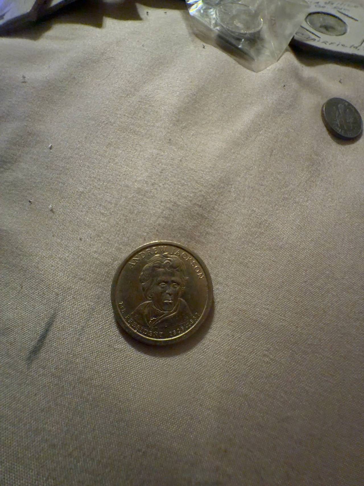 U.S. Mint Andrew Jackson Presidential $1 Coin 2008