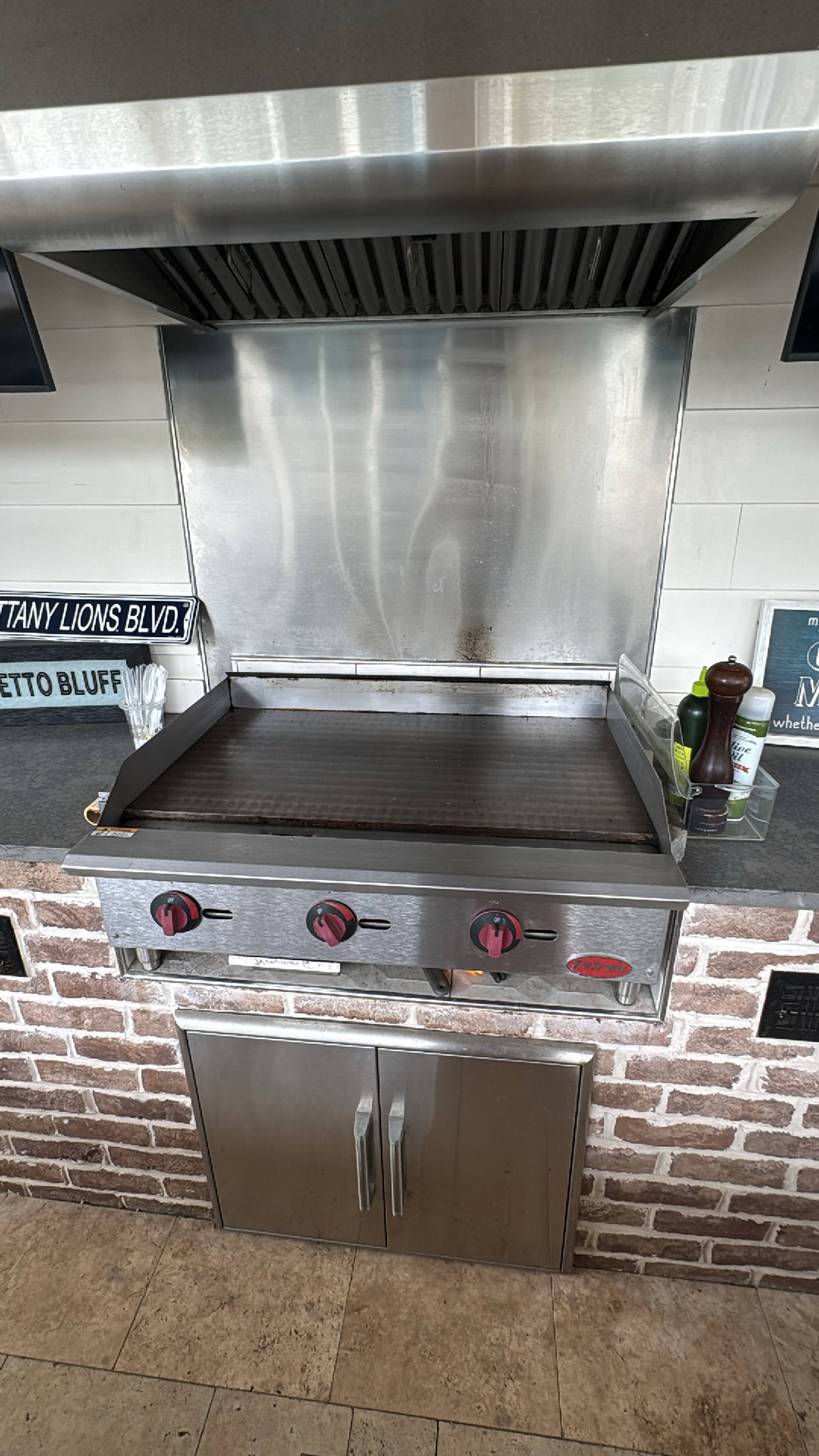 Commercial Gas Griddle