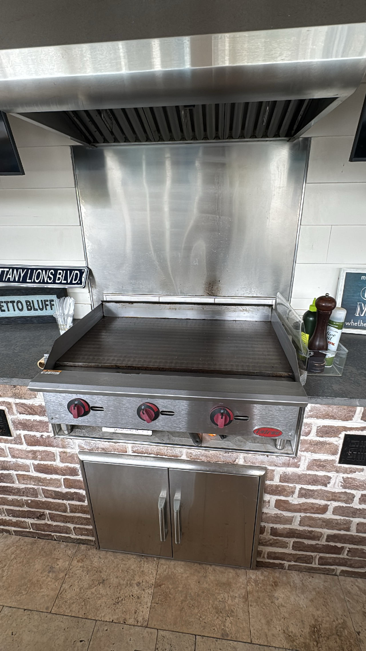 Commercial Gas Griddle