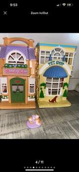 Fisher-Price Sweet Streets Beauty Salon/Pet Store vtg dollhouse playset 162-43 - Image 4