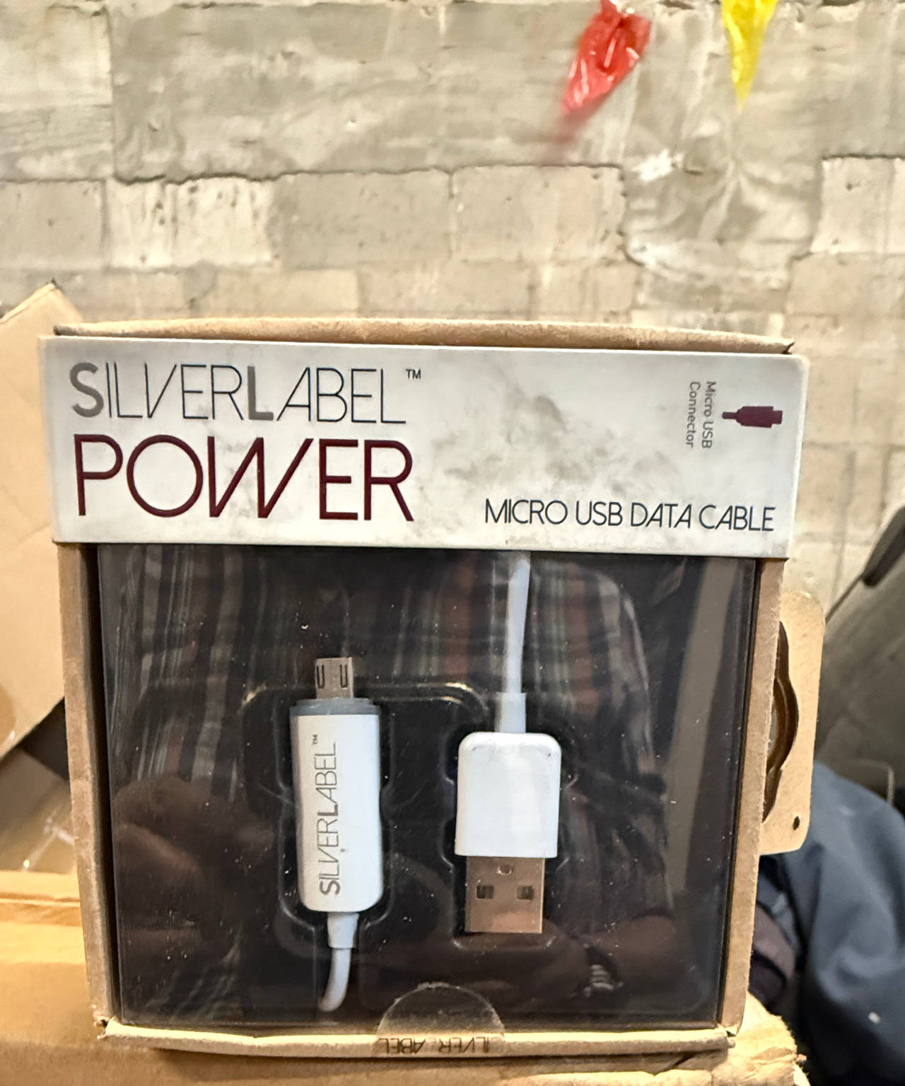 SilverLabel Power Micro USB Data Cable