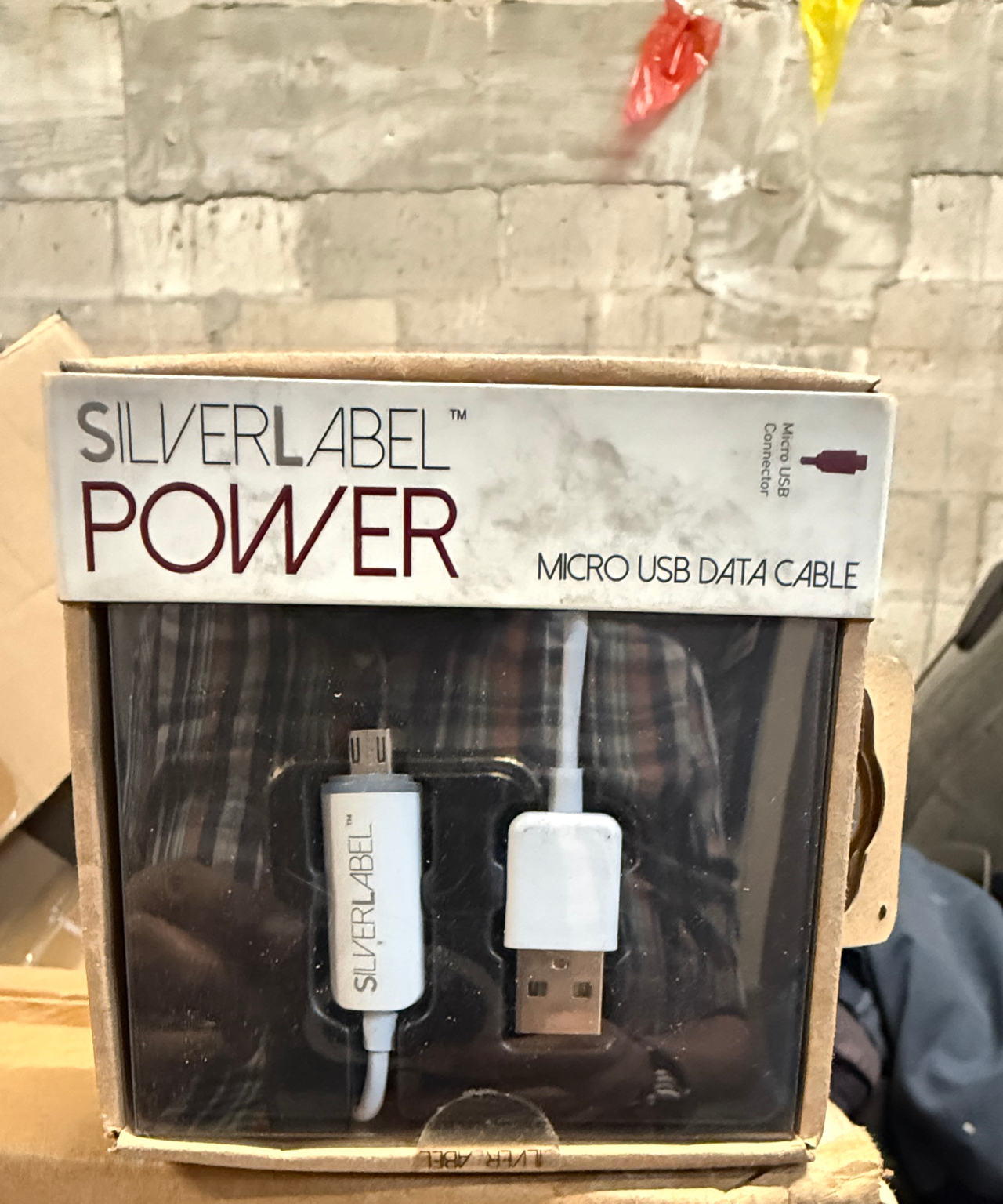 SilverLabel Power Micro USB Data Cable