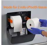 Coastwide Professional J-Series Duo Bath Tissue Dispenser - Image 2