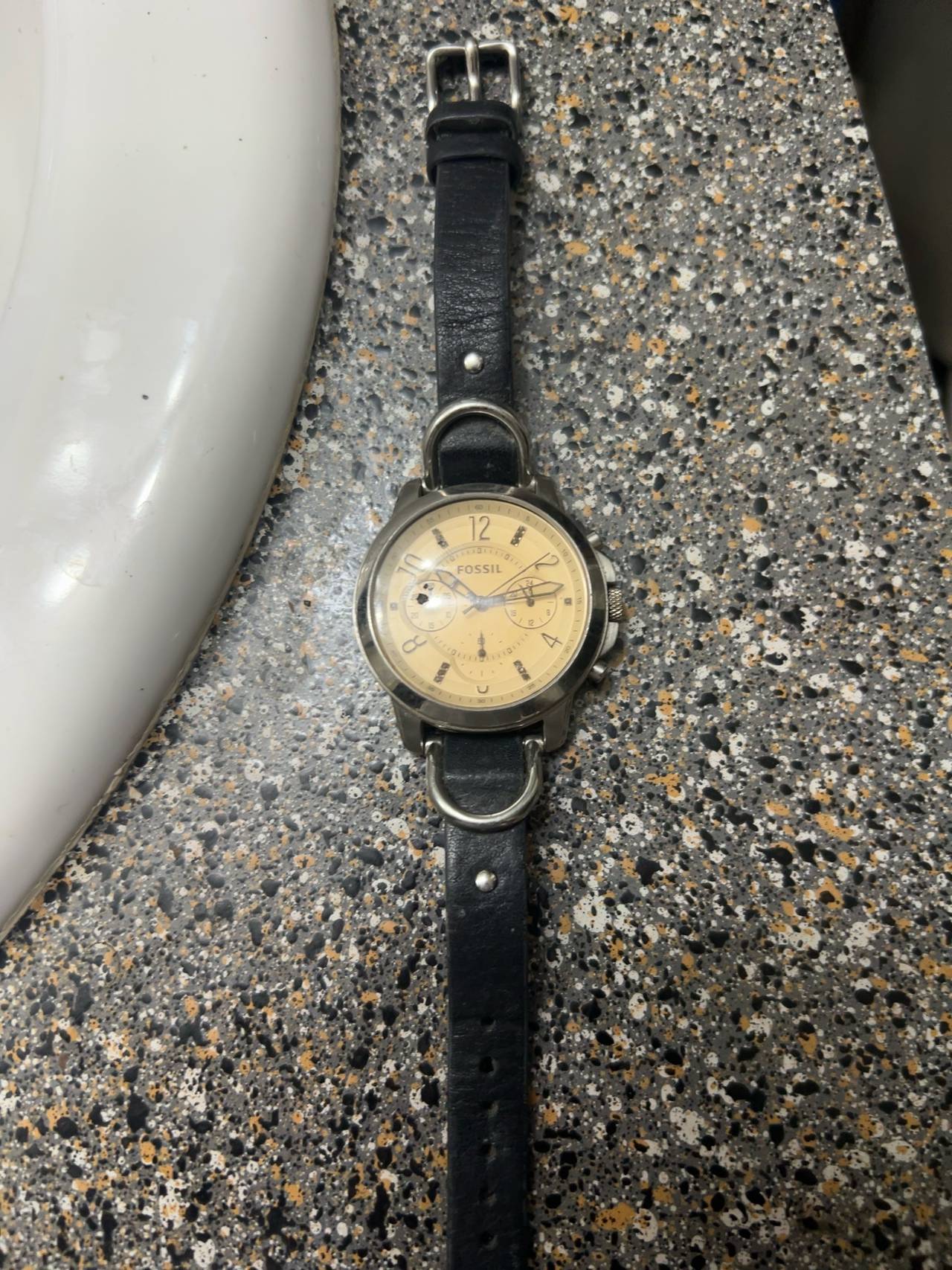 Fossil Georgia Women's Sand Leather Watch