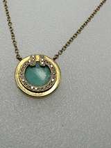 Tiffany T Turquoise and Diamond Necklace - Image 3