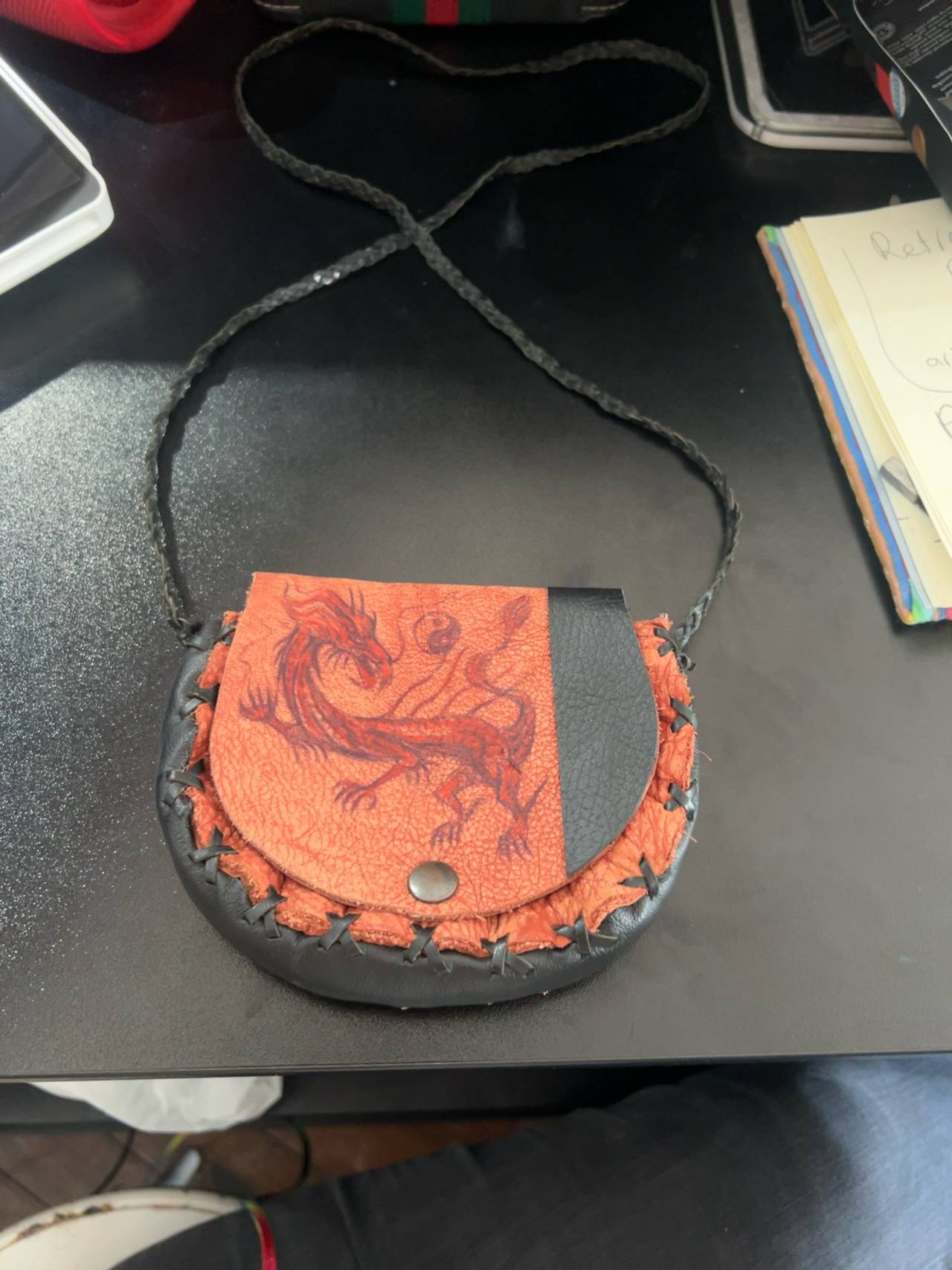 Handmade Vintage Leather Purse