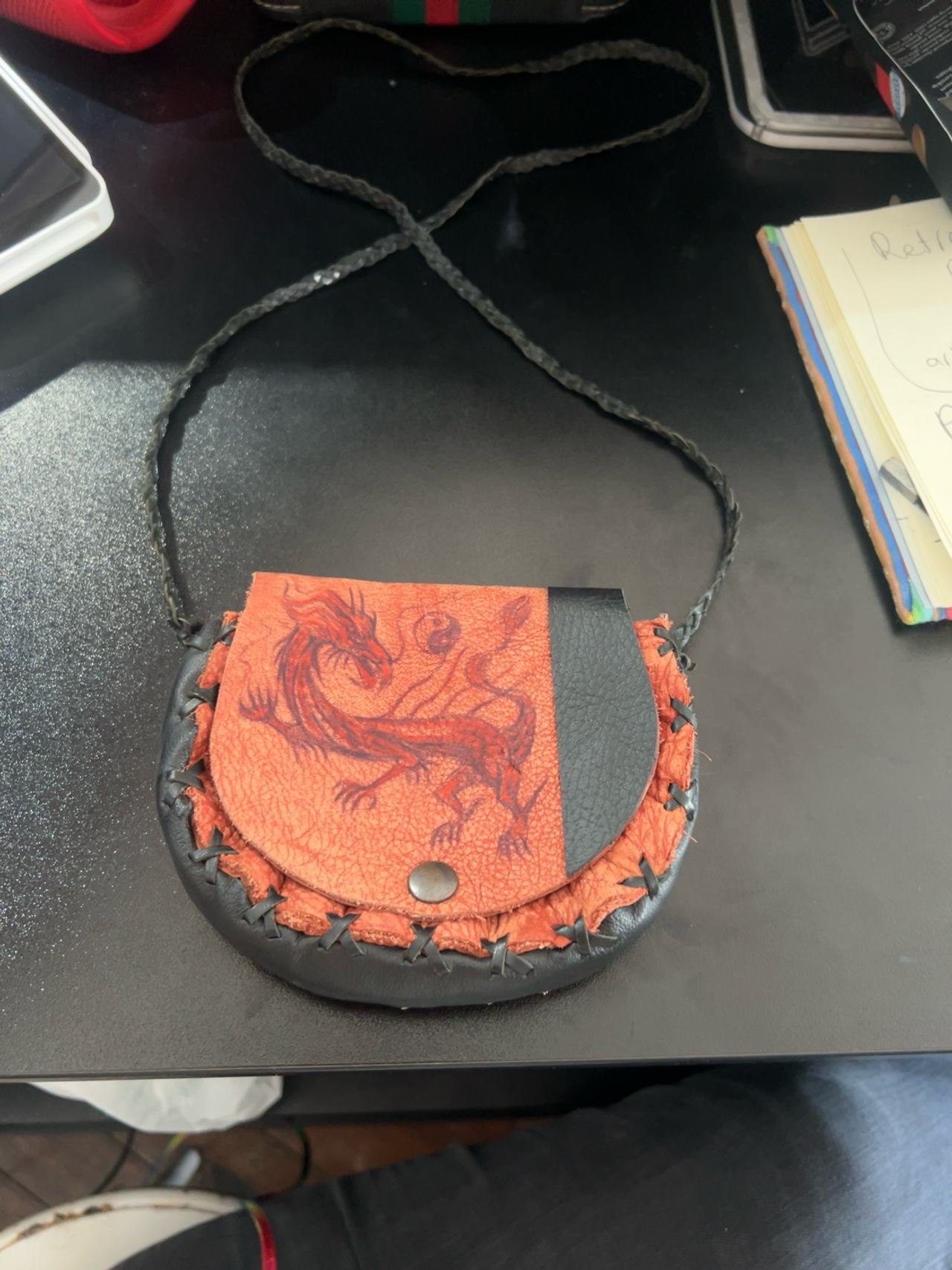 Handmade Vintage Leather Purse