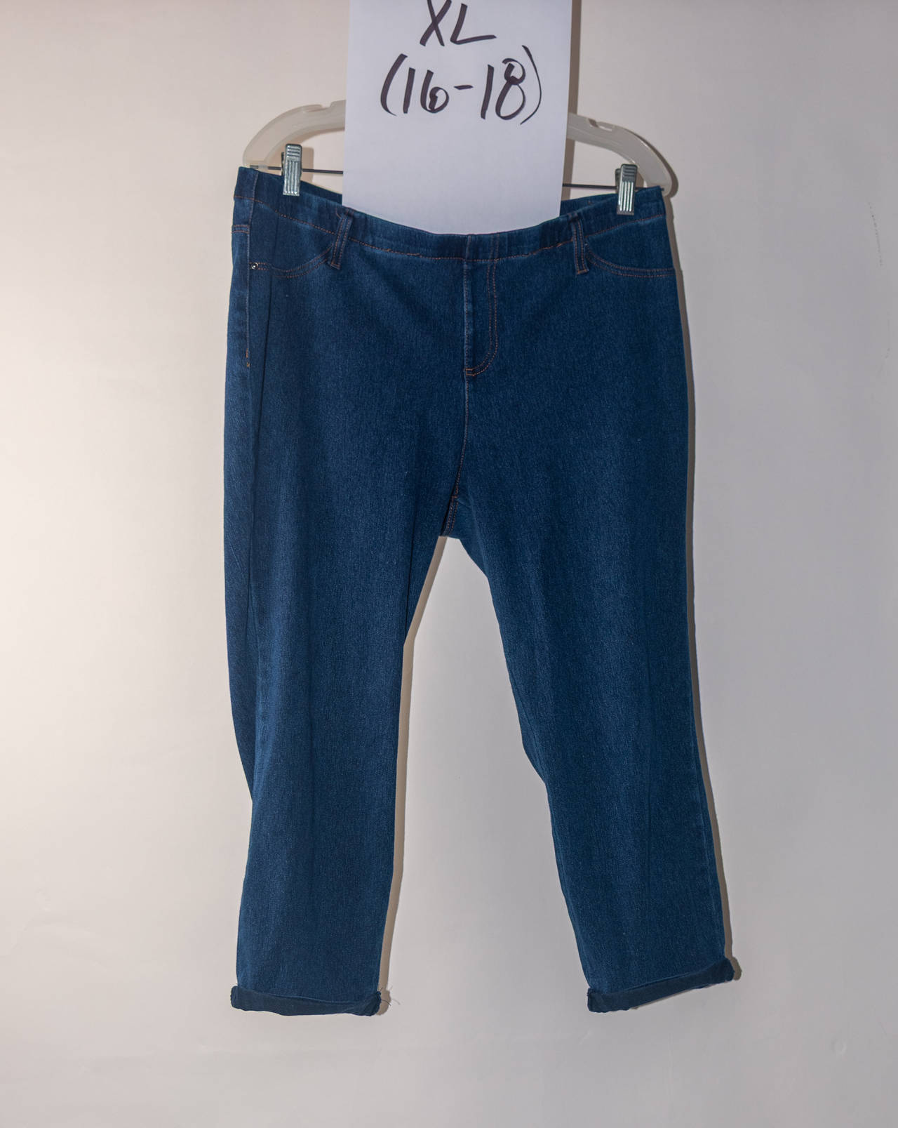 Women's XL Pull-On Denim Jeggings
